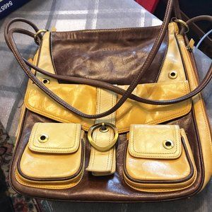 Genuine Leather Purse Shoulder Bag with Adjustable Handle Joanel Elle Canada